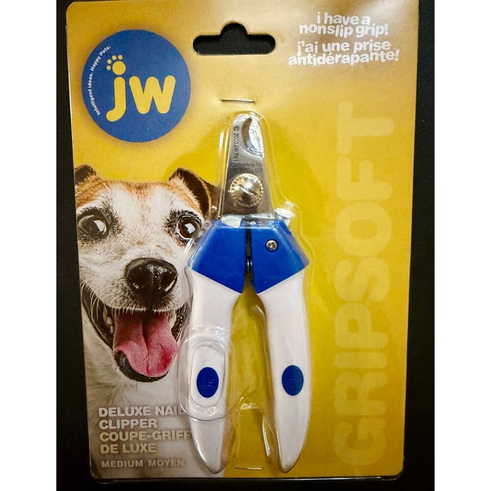 JW Pet Company Deluxe Dog Nail Clipper Medium NEW